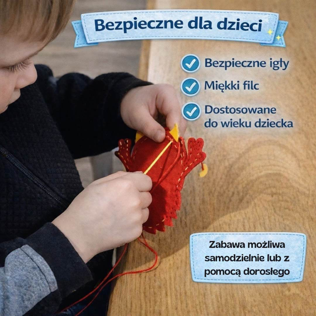 Szyciaki – kreatywny zestaw do szycia dla dzieci