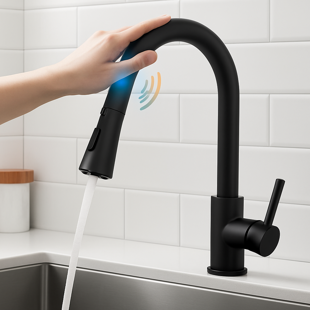 Bezdotykowy Kran - Twoja Nowoczesna Kuchnia!